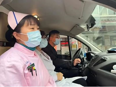 上門接送車服務(wù)！臥龍婦幼不變的承諾